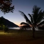 Sonnenuntergang bei El Nido Palawan, Philippinen