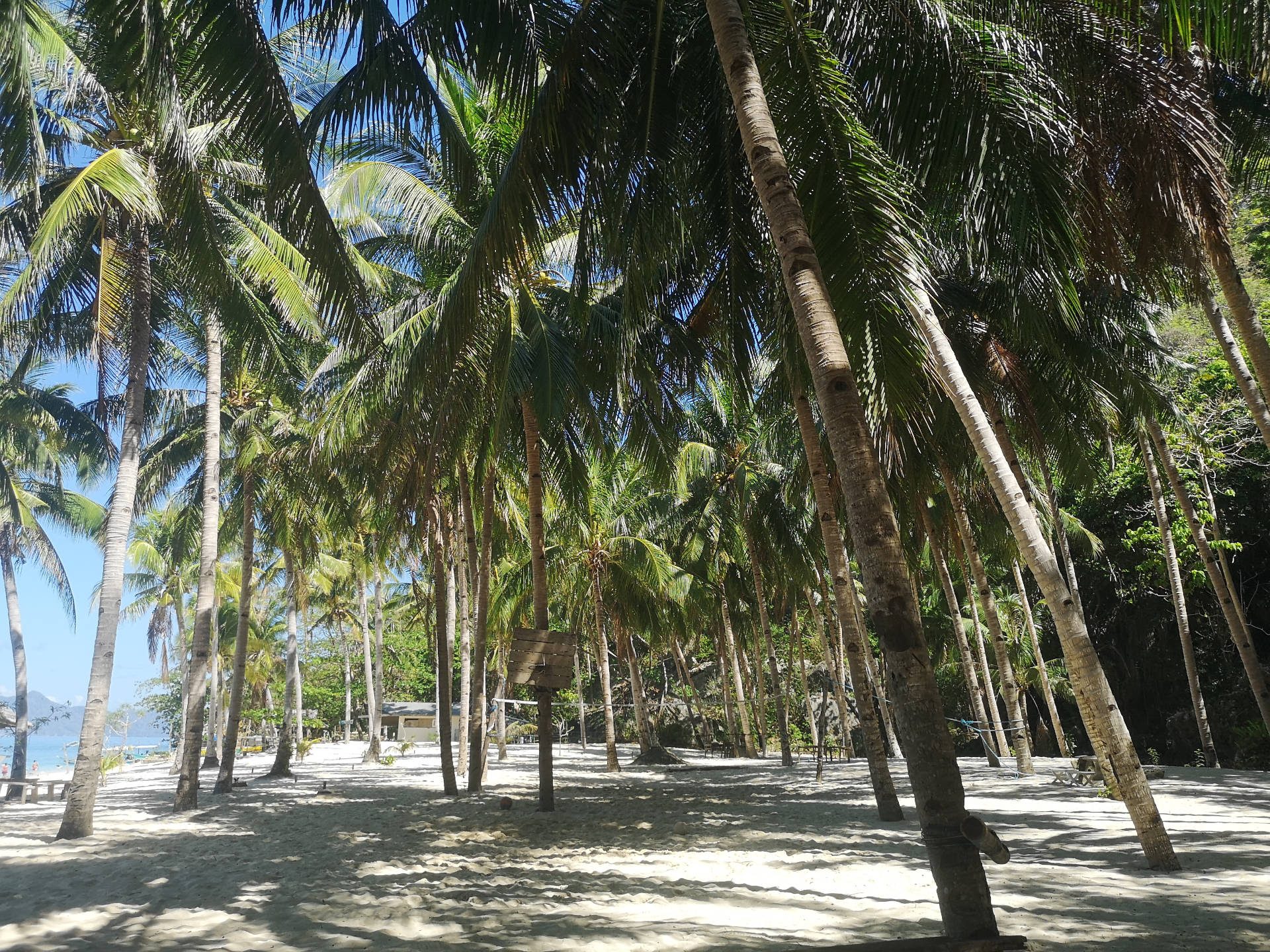 Strand bei Sabang Palawan, Philippinen