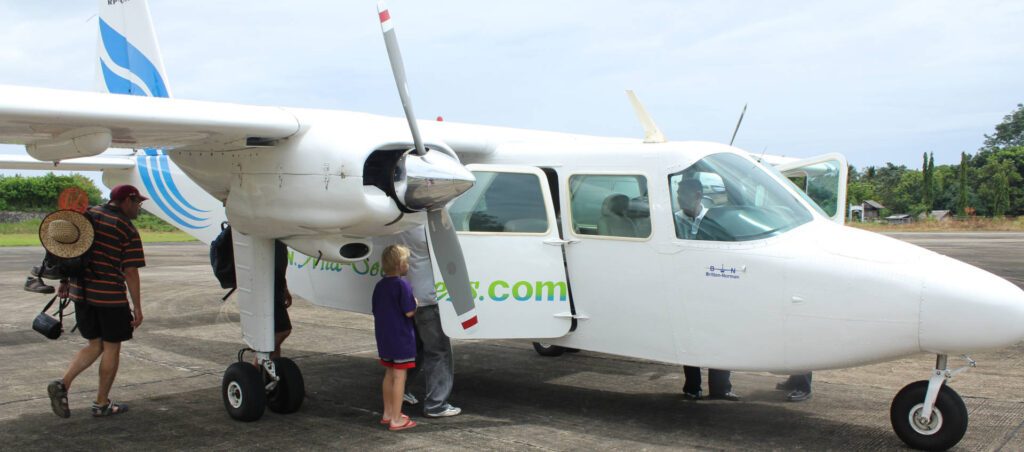Flugzeug auf den Philippinen