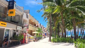 Shops auf Boracay, Philippinen