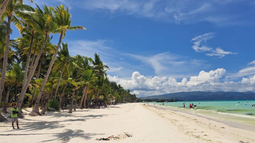 Strand auf Boracay, Philippinen